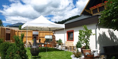 Hundehotel - Sauna - Ramsau am Dachstein - Unser schöner Garten - Hotel Aloisia