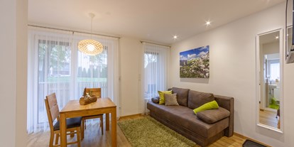 Hundehotel - Preisniveau: günstig - Trentino-Südtirol - Wohnraum - Apartment Hubertus 1 - Apartments Hubertus bei Meran - ganzjährig geöffnet