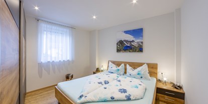 Hundehotel - Umgebungsschwerpunkt: am Land - Trentino-Südtirol - Schlafzimmer - Apartment Hubertus 2 - Apartments Hubertus bei Meran - ganzjährig geöffnet