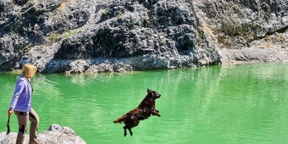 Hundehotel - Pools: Außenpool nicht beheizt - Pinzgau - Hotel Gut Brandlhof - Urlaub mit Hund im Salzburger Land - Hotel Gut Brandlhof