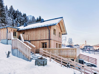 Hundehotel - Sauna - Steiermark - Ferienwohnungen Nr. 6 und Nr. 7 mit Blick auf Ortszentrum von Haus im Enns - Ferienhäuser Gerhart