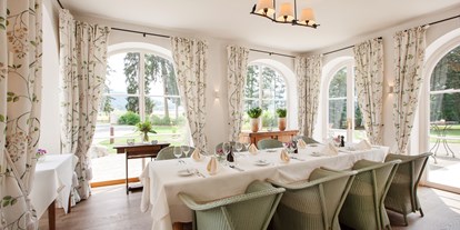 Hundehotel - Umgebungsschwerpunkt: Berg - Steiermark - Wintergarten im Restaurant - Hotel G´Schlössl Murtal