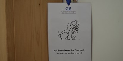 Hundehotel - Adults only - Schweiz - Carlton-Europe Vintage Erwachsenenhotel