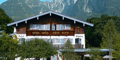 Hundehotel - Umgebungsschwerpunkt: Fluss - Bayern - Stoll´s Hotel Alpina