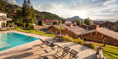 Hundehotel - Umgebungsschwerpunkt: Berg - Bayern - Pool und Chaletdorf - Panoramahotel Oberjoch