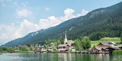 Hundehotel - Unterkunftsart: Chalets - Österreich - Weißensee - Baden, Bergbahn, Wandern und Mountainbike-Trails - Hotel Glocknerhof