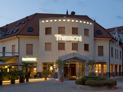 Hundehotel - Dogsitting - Schweiz - Aussenansicht - Boutique Hotel Thessoni classic 