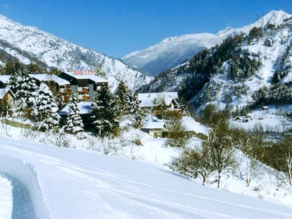 Hundehotel - Umgebungsschwerpunkt: Therme - Schweiz - Hotel Salina Maris, Anaischt, Winter - Hotel Salina Maris