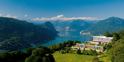 Hundehotel - Verpflegung: Vollpension - Schweiz - Ansicht auf das Hotel - Hotel Serpiano