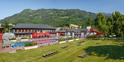 Hundehotel - Umgebungsschwerpunkt: Stadt - Steiermark - Freibereich Liegewiese - Asia Hotel & Spa Leoben