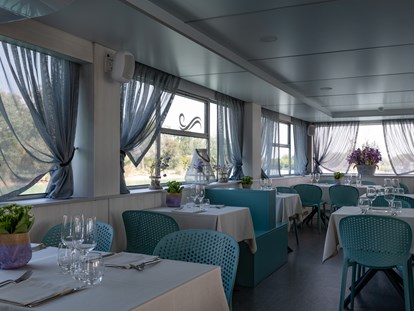 Hundehotel - Umgebungsschwerpunkt: Strand - Restaurant im Emerald River - Marina Azzurra Resort