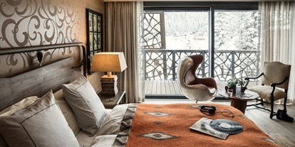 Hundehotel - Hundewiese: nicht eingezäunt - Schweiz - Panorama Doppelzimmer - Valsana Hotel Arosa