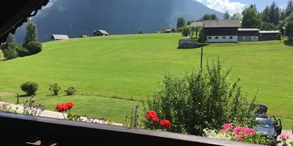 Hundehotel - Terrasse - Wunderschöne Ausblicke von der Alpenlodge AUSseeZEIT - Alpenlodge AUSseeZEIT 