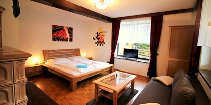 Hundehotel - Preisniveau: günstig - Steiermark - Appartement Kachelofenzauber - Schlafzimmer 1  - Appartement Mama