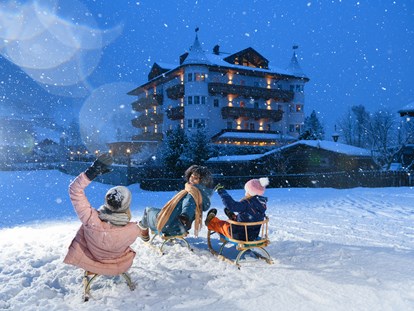 Hundehotel - Kinderbetreuung - Österreich - Auch im Winter ein Traum! - Hotel Bergzeit