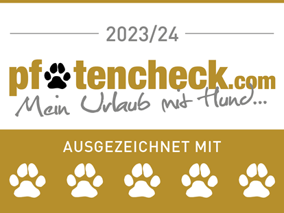 Hundehotel - Hund im Restaurant erlaubt - Österreich - Unser Hotel wurde mit 5 Pfoten für den engagierten und professionellen Umgang mit Hunde-Gästen ausgezeichnet!  - Sporthotel Grandau