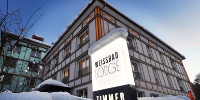 Hundehotel - Umgebungsschwerpunkt: Berg - Schweiz - Auch im Winter geöffnet! - Weissbad Lodge
