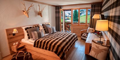 Hundehotel - Umgebungsschwerpunkt: Berg - Schweiz - Deluxe Doppelzimmer - LA VAL Bergspa Hotel Brigels