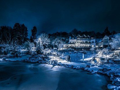 Hundehotel - Umgebungsschwerpunkt: See - Bayern - Winter im Bergfried - Natur-Hunde-Hotel Bergfried