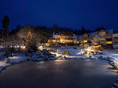 Hundehotel - WLAN - Bayern - Winter im Bergfried - Natur-Hunde-Hotel Bergfried