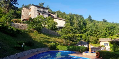 Hundehotel - Umgebungsschwerpunkt: Fluss - Italien - Hotel mit Umgebung und  - Hotel Rifugio Prategiano Maremma Toskana