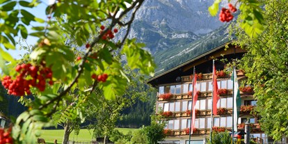 Hundehotel - Umgebungsschwerpunkt: Berg - Schladming-Dachstein - Unser Hotel von außen - Bio Hotel Feistererhof
