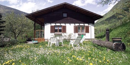 Hundehotel - Hundewiese: nicht eingezäunt - Trentino-Südtirol - Unser separates Haus Silvia - Hotel Martellerhof