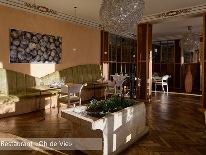 Hundehotel - Unterkunftsart: Hotel - Schweiz - Restaurant "Oh de Vie" - Lenkerhof gourmet spa resort - Realais & Châteaux