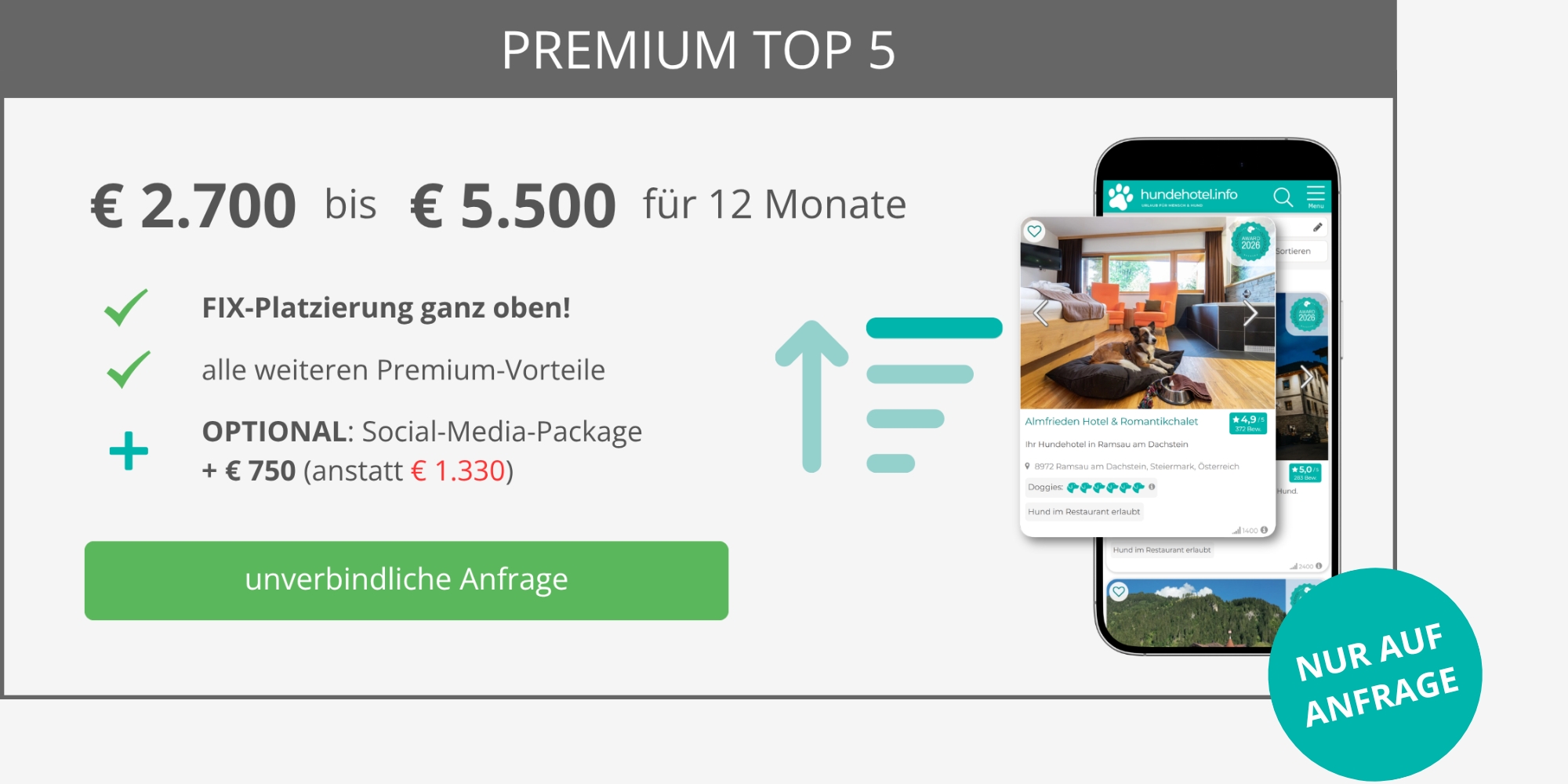 Banner Premium Top