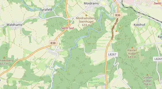 Hundehotel auf Karte