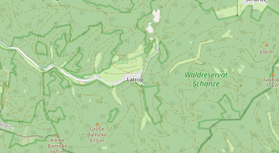 Hundehotel auf Karte