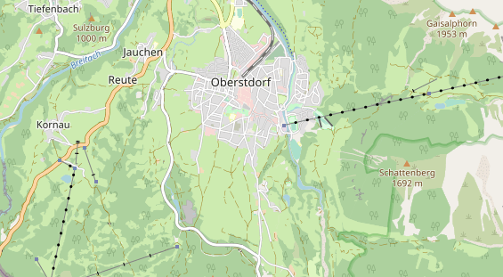 Hundehotel auf Karte