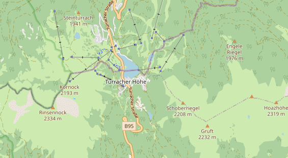 Hundehotel auf Karte