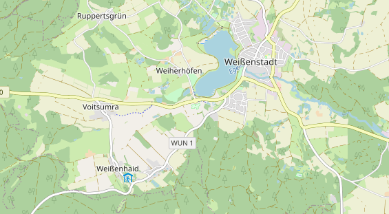 Hundehotel auf Karte