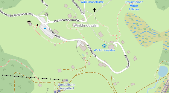 Hundehotel auf Satellitenbild