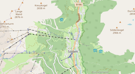 Hundehotel auf Karte