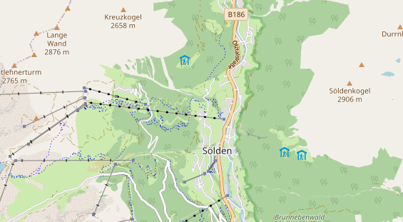 Hundehotel auf Karte