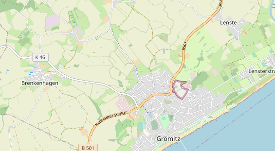 Hundehotel auf Karte