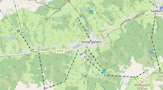 Hundehotel auf Karte