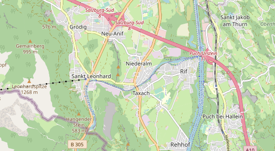 Hundehotel auf Karte