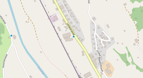 Hundehotel auf Satellitenbild