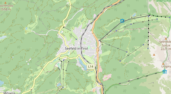 Hundehotel auf Karte