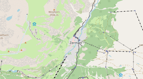 Hundehotel auf Karte