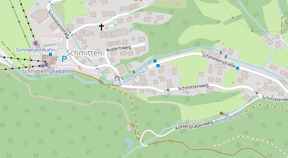 Hundehotel auf Satellitenbild