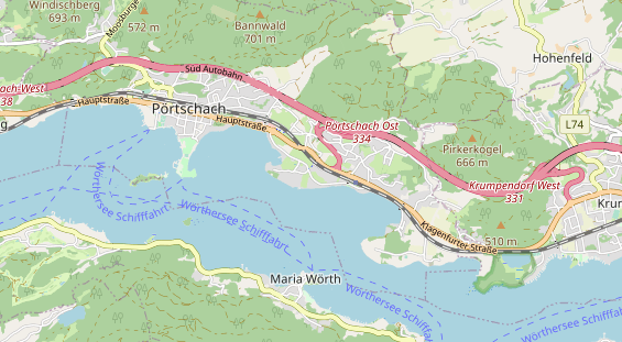 Hundehotel auf Karte