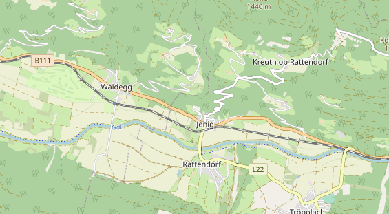 Hundehotel auf Karte