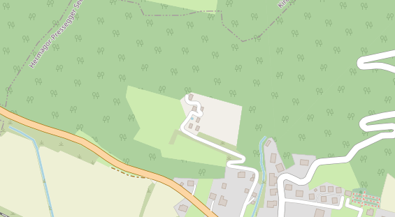 Hundehotel auf Satellitenbild