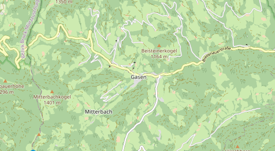 Hundehotel auf Karte