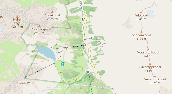 Hundehotel auf Karte