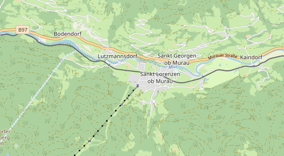 Hundehotel auf Karte